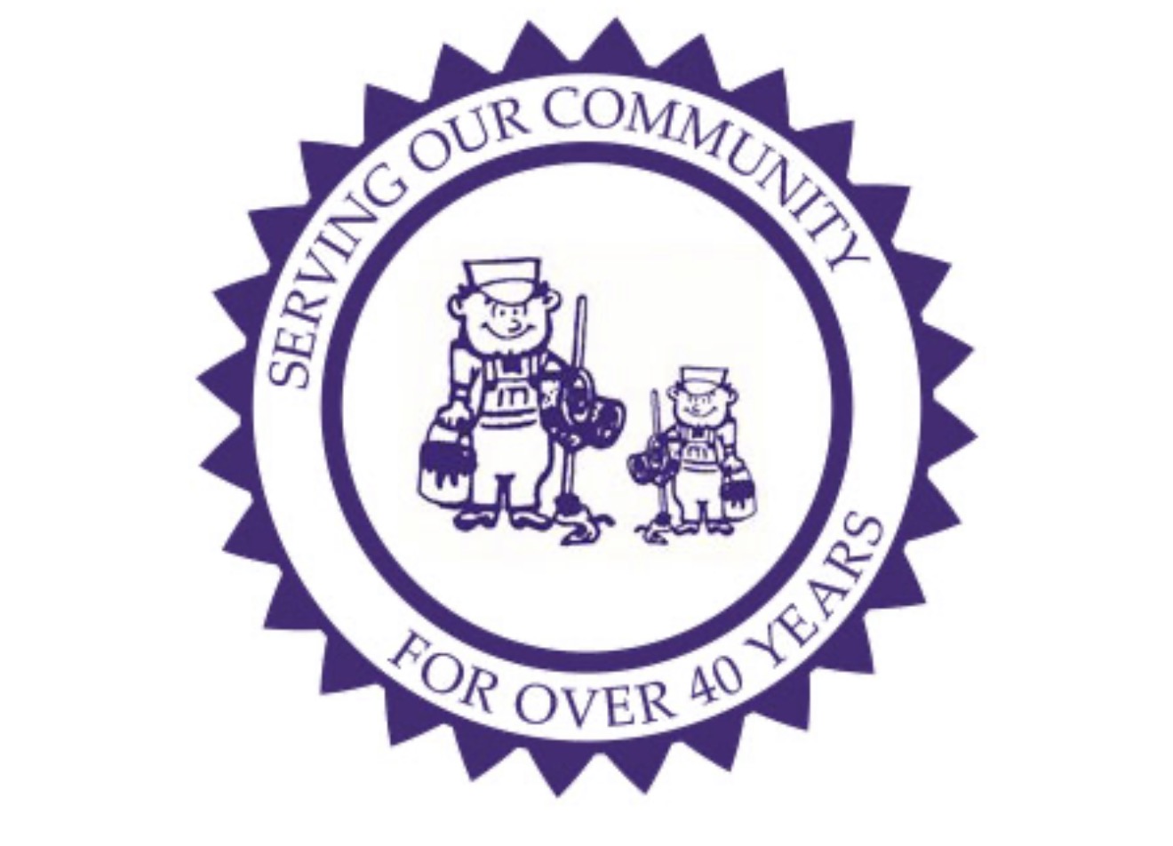 The original Slaton & Son Roofing Inc. emblem, est. 1978