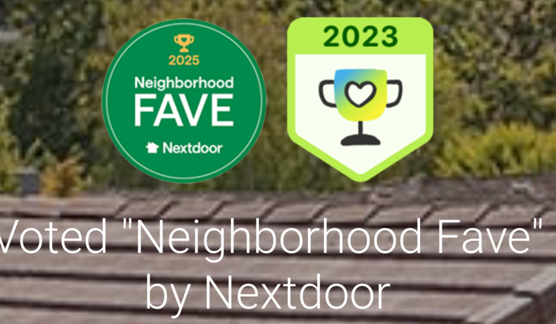 Neighborhood Fave 2025 badge